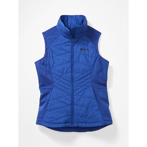 Marmot Variant Hybrid Jackets - Womens Vest Grey Blue CA4738925 Canada